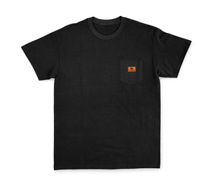 Splitworks Black Pocket Tee